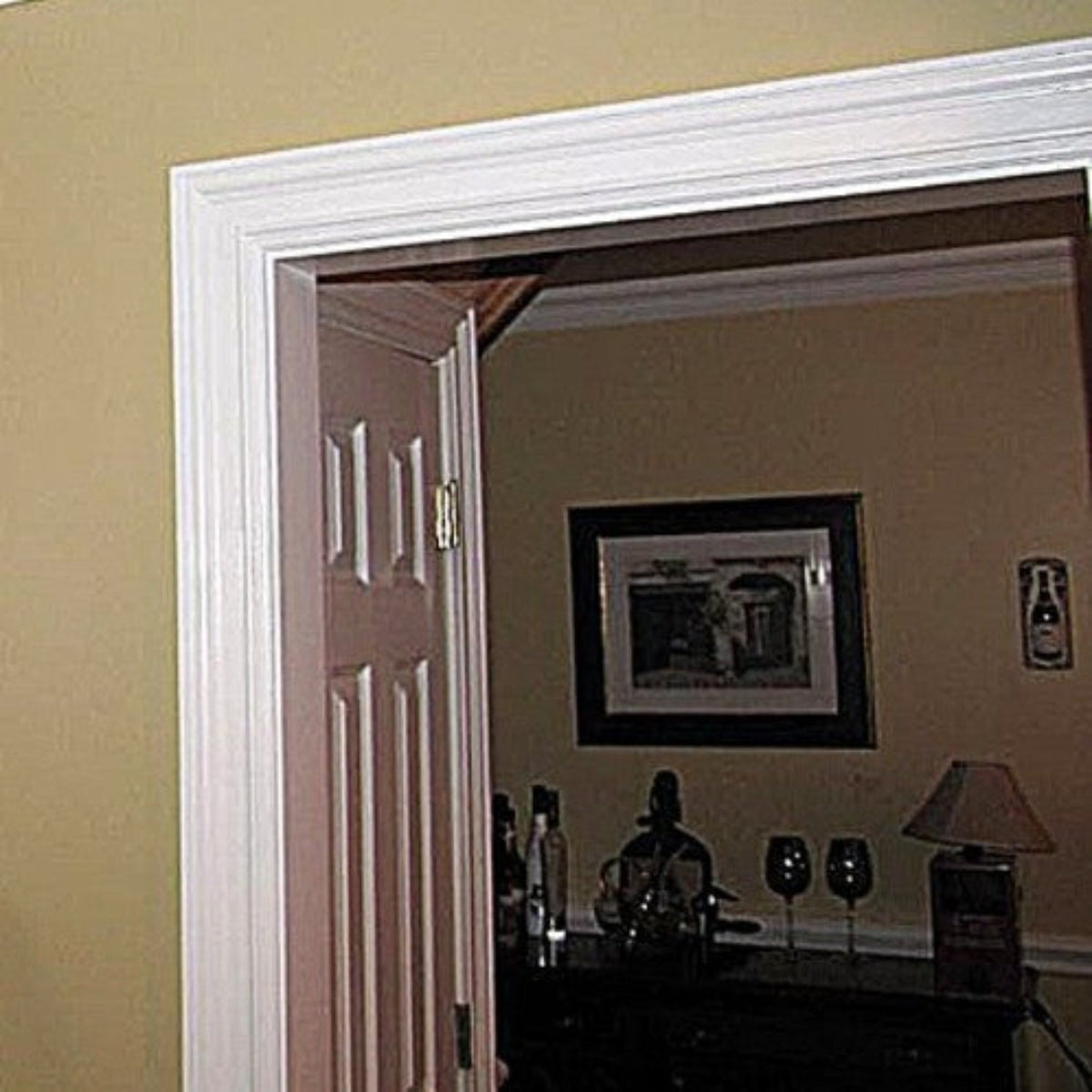 EWCA22 Traditional Casing 3-3/4" wide x 1" Trim. Unfinished Moulding.