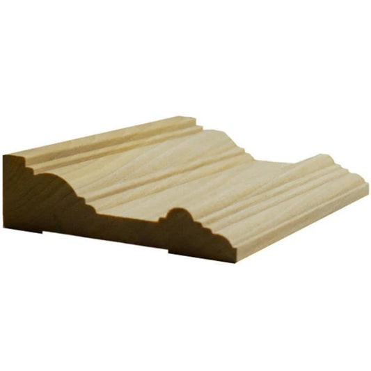 EWCA22 Traditional Casing 3-3/4" wide x 1" Trim. Unfinished Moulding.