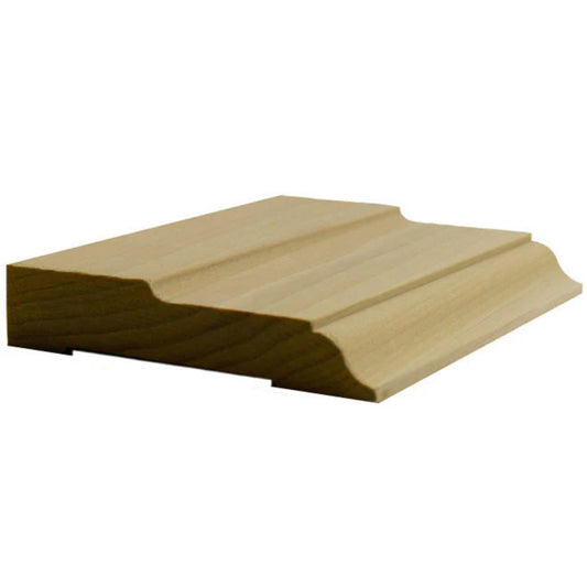 EWCA27 Colonial Casing 3-3/4" wide x 3/4" Trim. Unfinished Moulding.