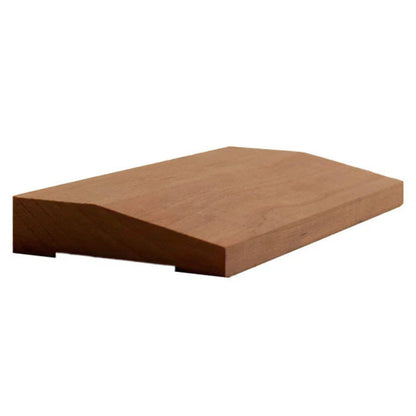 EWCA41 Beveled Modern Casing 2-1/2" wide x 3/4" Contemporary Unfinished Trim.