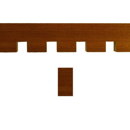 EWCD93 Dentil Moulding 1-5/8" High x 5/8" Trim. Unfinished.