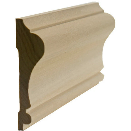 EWCH11 Colonial Chair Rail 2-3/4" Tall x 3/4" Trim Moulding. Unfinished.