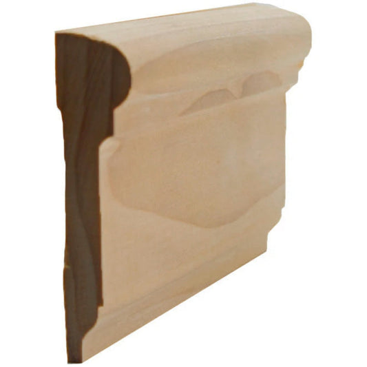 EWCH17 Colonial Chair Rail 3-1/4" Tall x 13/16" Moulding. Unfinished.
