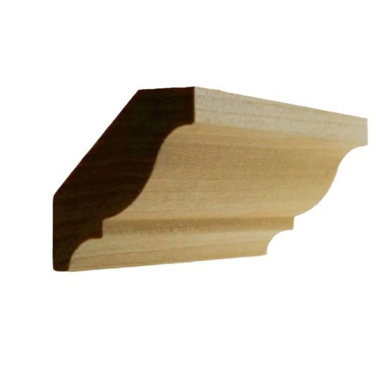 EWCR11 Crown 3/4" x 2-5/8" Unfinished 1-7/8" High x 1-3/4" Deep.