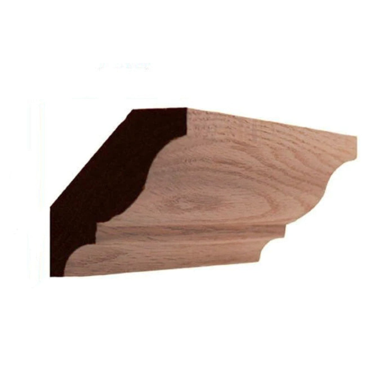 EWCR11 Crown 3/4" x 2-5/8" Unfinished 1-7/8" High x 1-3/4" Deep.
