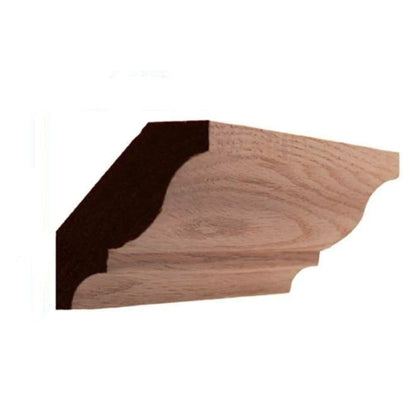 EWCR11 Crown 3/4" x 2-5/8" Unfinished 1-7/8" High x 1-3/4" Deep.