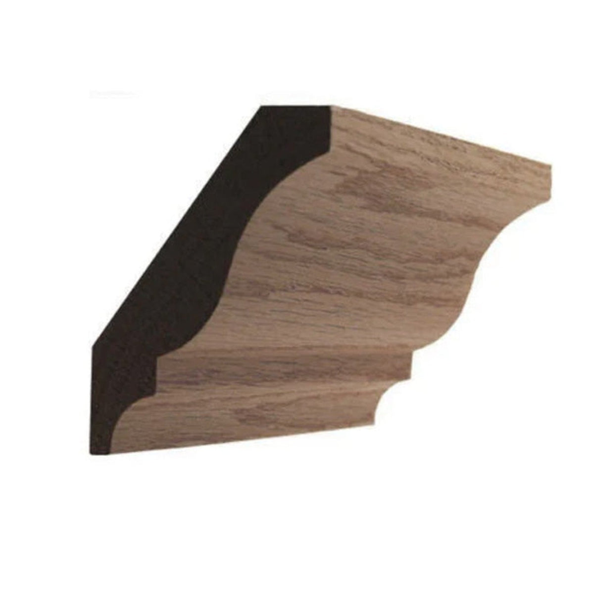 EWCR12 Crown 3/4" x 3-5/8" Unfinished 2-7/8" High x 2" Deep.