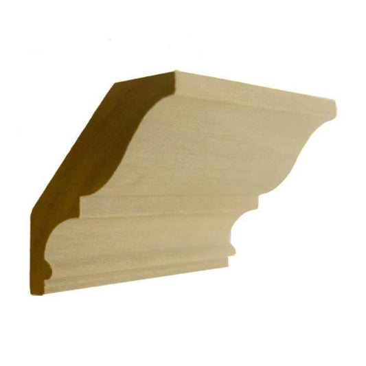 EWCR17 Crown 3/4" x 3-3/16" Unfinished 2-1/2" High x 2" Deep.