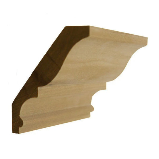 EWCR18 Crown 7/8" x 4-1/2" Unfinished 3-1/2" High x 2-3/4" Deep.