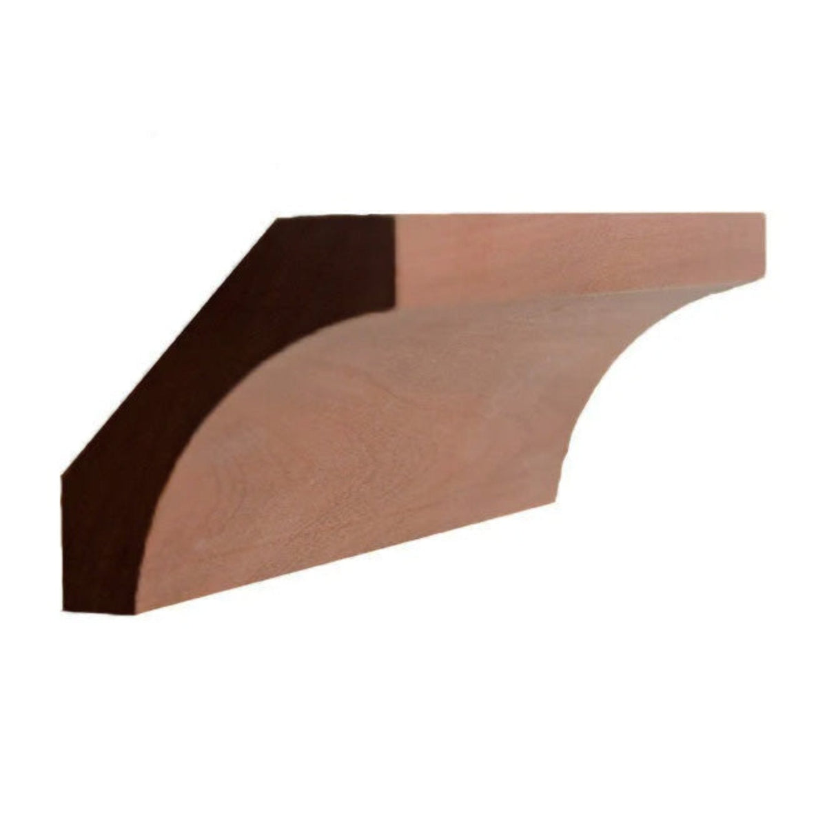EWCR39 Cove Crown 3/4" x 2-5/8" Unfinished 1-7/8" High x 1-3/4" Deep.