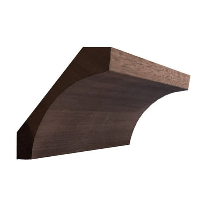 EWCR40 Cove Crown 3/4" x 3-3/4" Unfinished 2-5/8" High x 2-1/2" Deep.