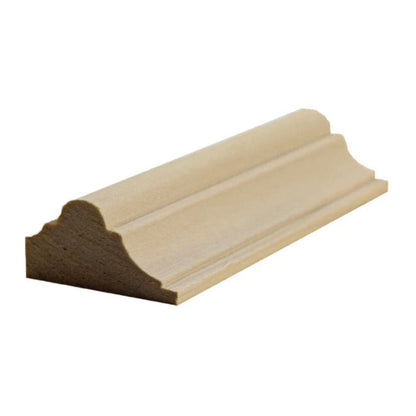 EWPM19 Nose and Cove Panel Molding 1-1/2" wide x 3/4" Trim. Unfinished.