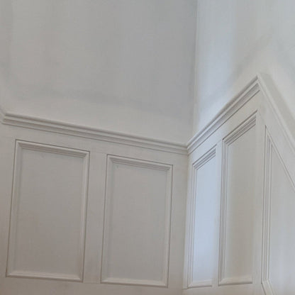 EWPM23 Nose and Cove Panel Molding 1-1/4" wide x 3/4" Trim. Unfinished.