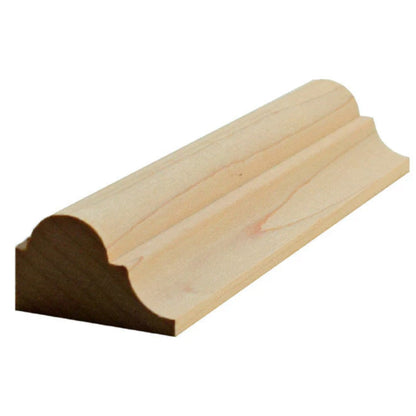 EWPM23 Nose and Cove Panel Molding 1-1/4" wide x 3/4" Trim. Unfinished.
