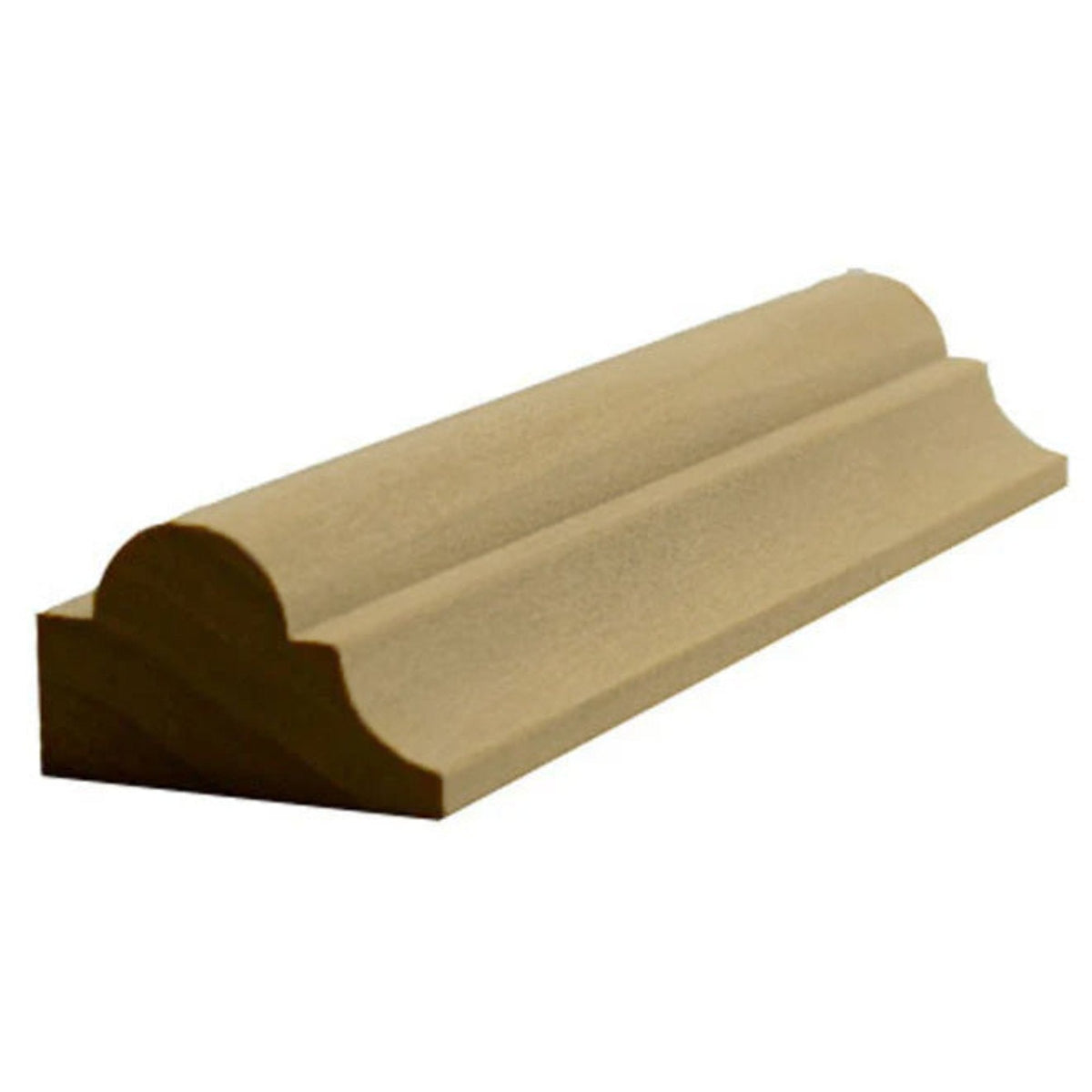 EWPM23 Nose and Cove Panel Molding 1-1/4" wide x 3/4" Trim. Unfinished.