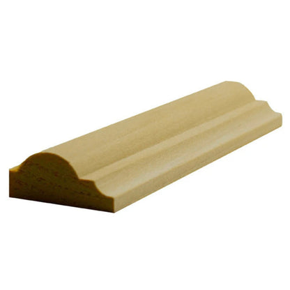 EWPM33 Nose & Cove Panel Molding 1-1/4" wide x 9/16" Trim. Unfinished.