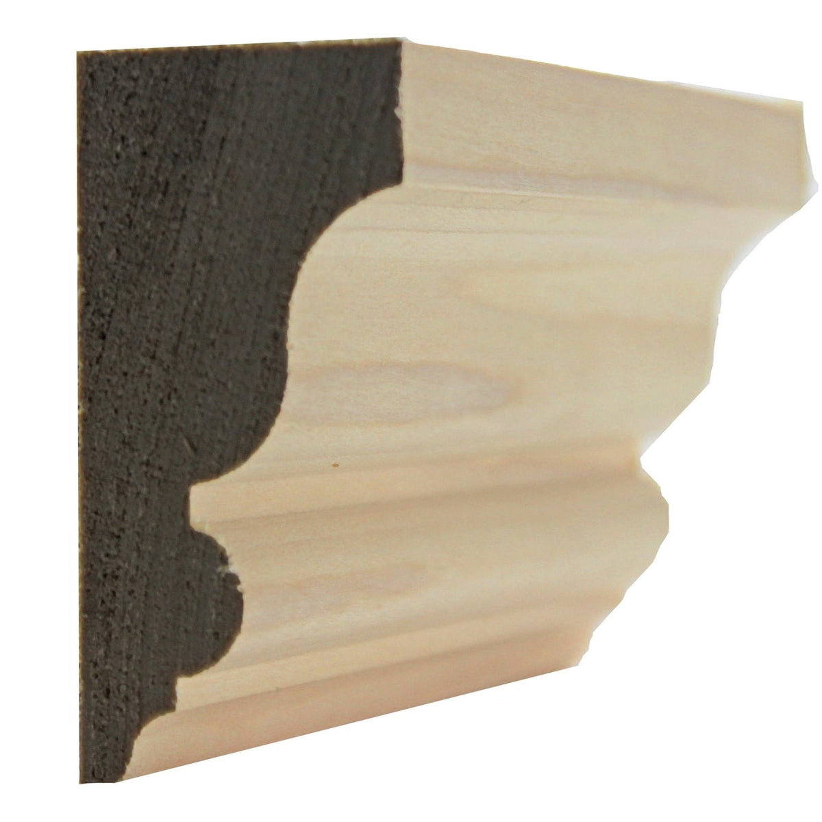 EWSC13 Solid Crown 2-3/4" High x 1-3/8" Deep Moulding. Unfinished.