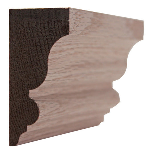EWSC13 Solid Crown 2-3/4" High x 1-3/8" Deep Moulding. Unfinished.