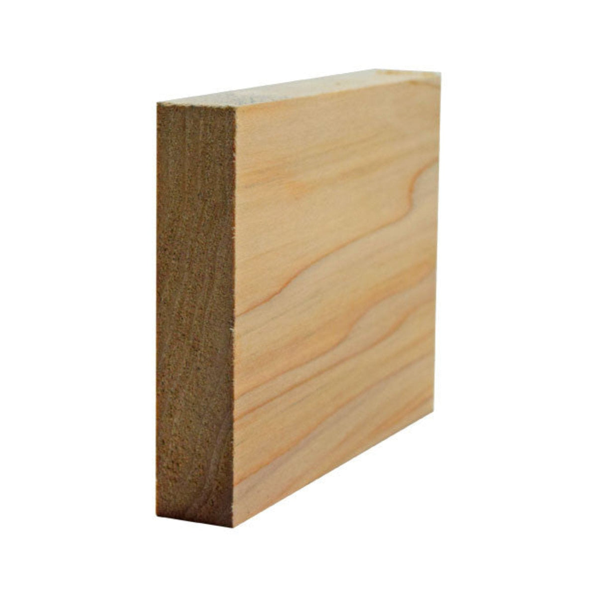 EWBB52 Square edge 3-1/2" Tall x 3/4" Baseboard Moulding. Unfinished.