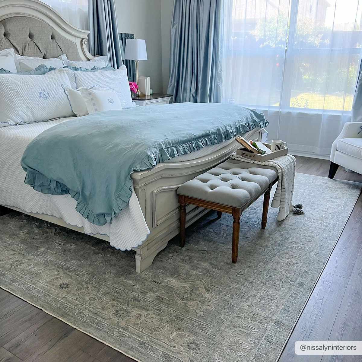 Earlsfield Thick Luxe Statement Rug.