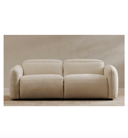 Eli Power Recliner Sofa Warm White