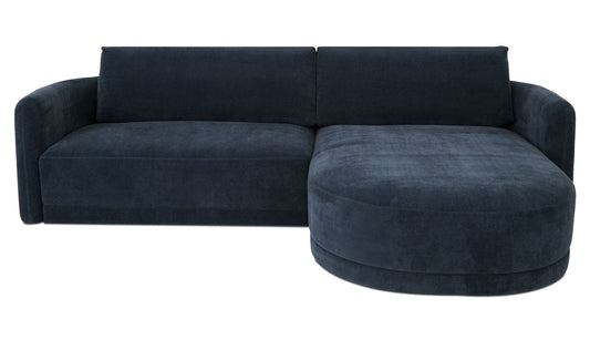 Emmy Sectional Dark Blue Right.