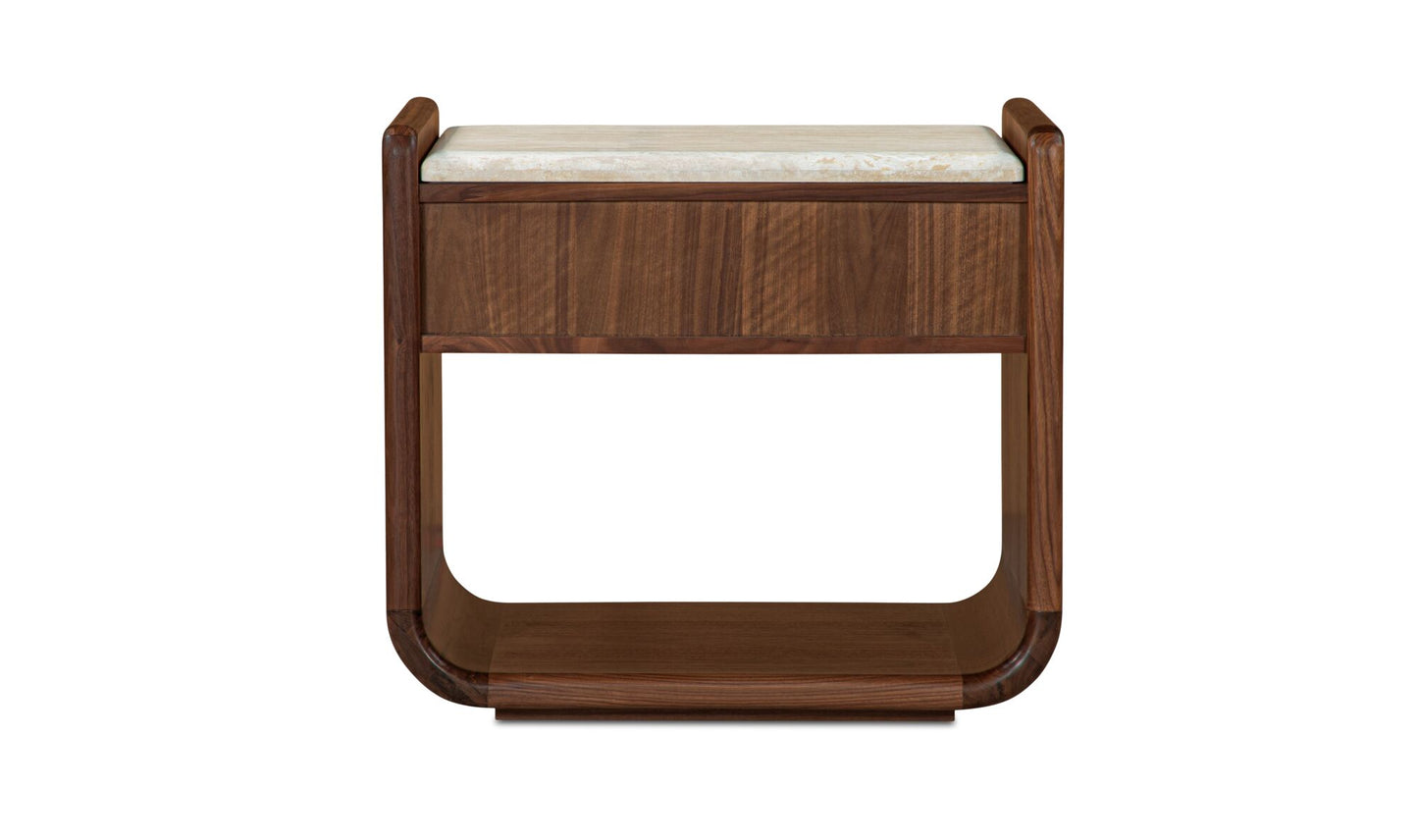 Enns Nightstand Dark Brown