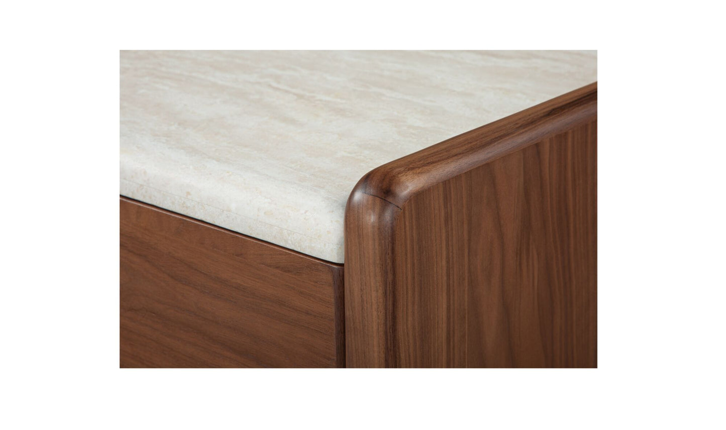 Enns Nightstand Dark Brown