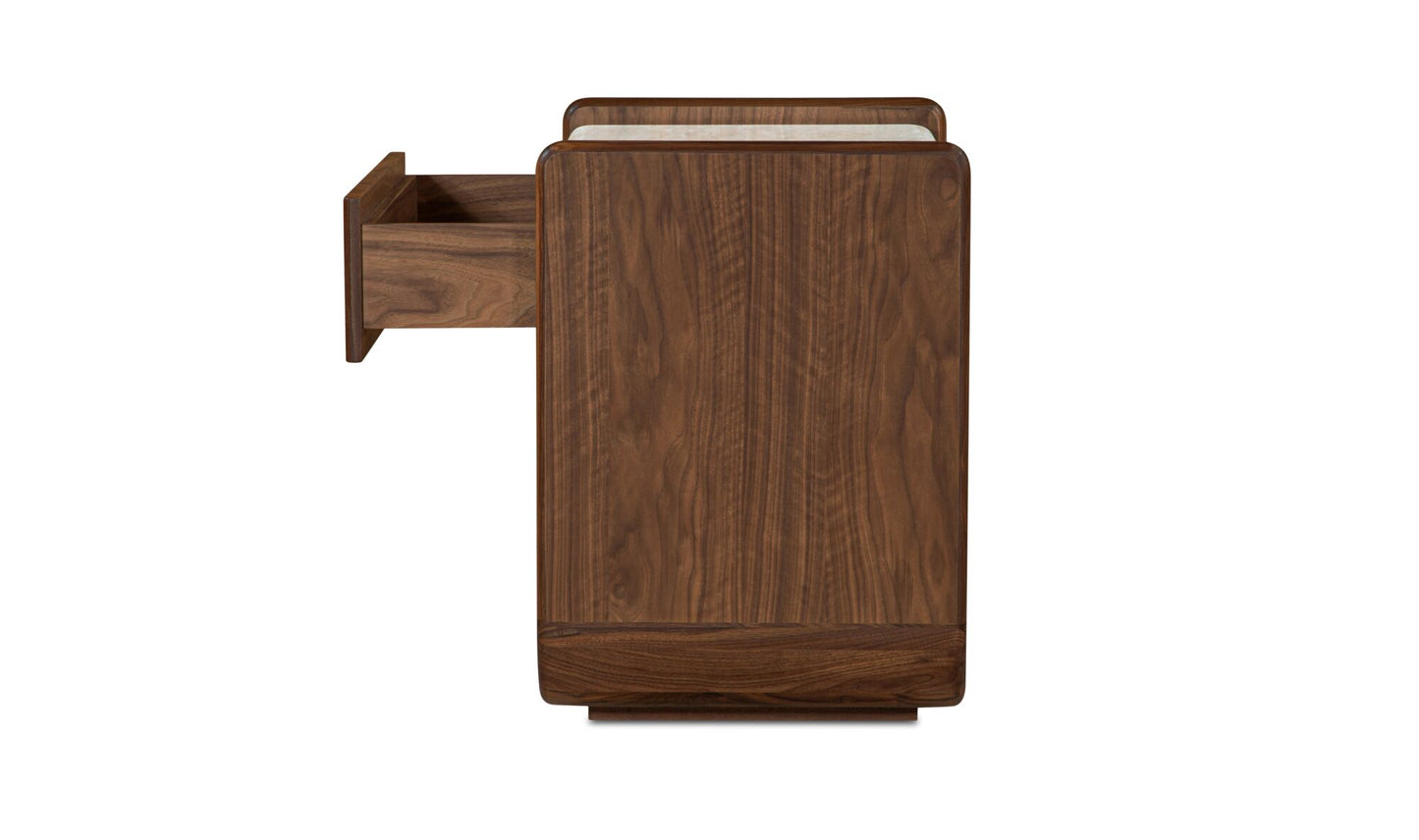 Enns Nightstand Dark Brown