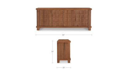 Enya Sideboard Red Oak
