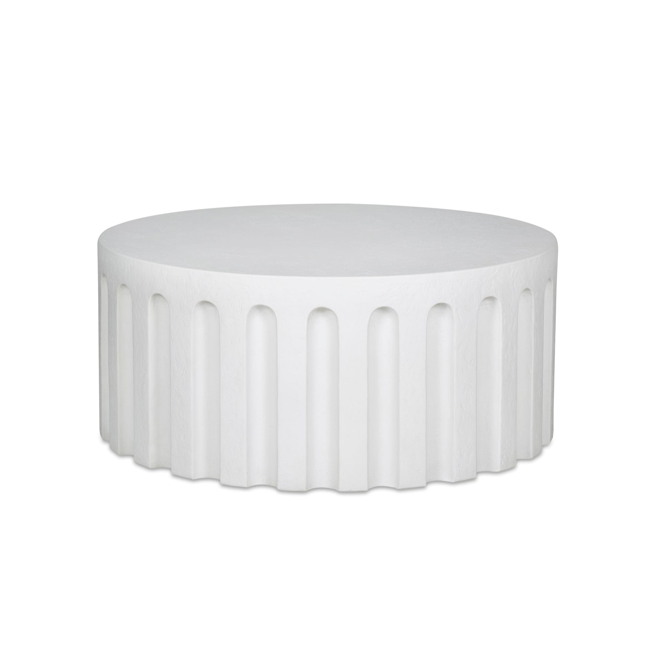 Eris Outdoor Coffee Table White