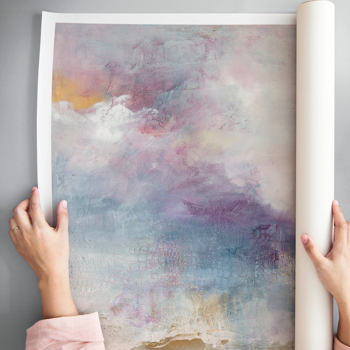 Escaping Light - Canvas Print.