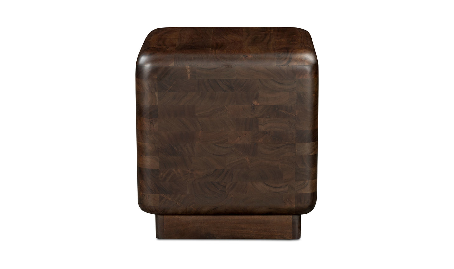 Eton Side Table Dark Brown.