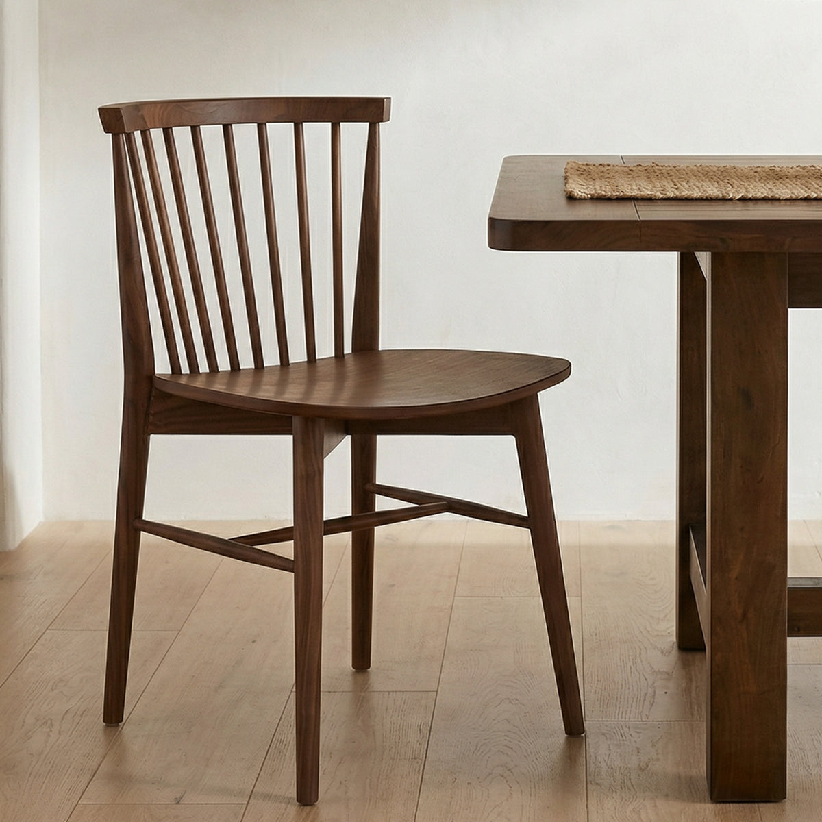 Marley Dining Chair Walnut-Set of Two – image 2