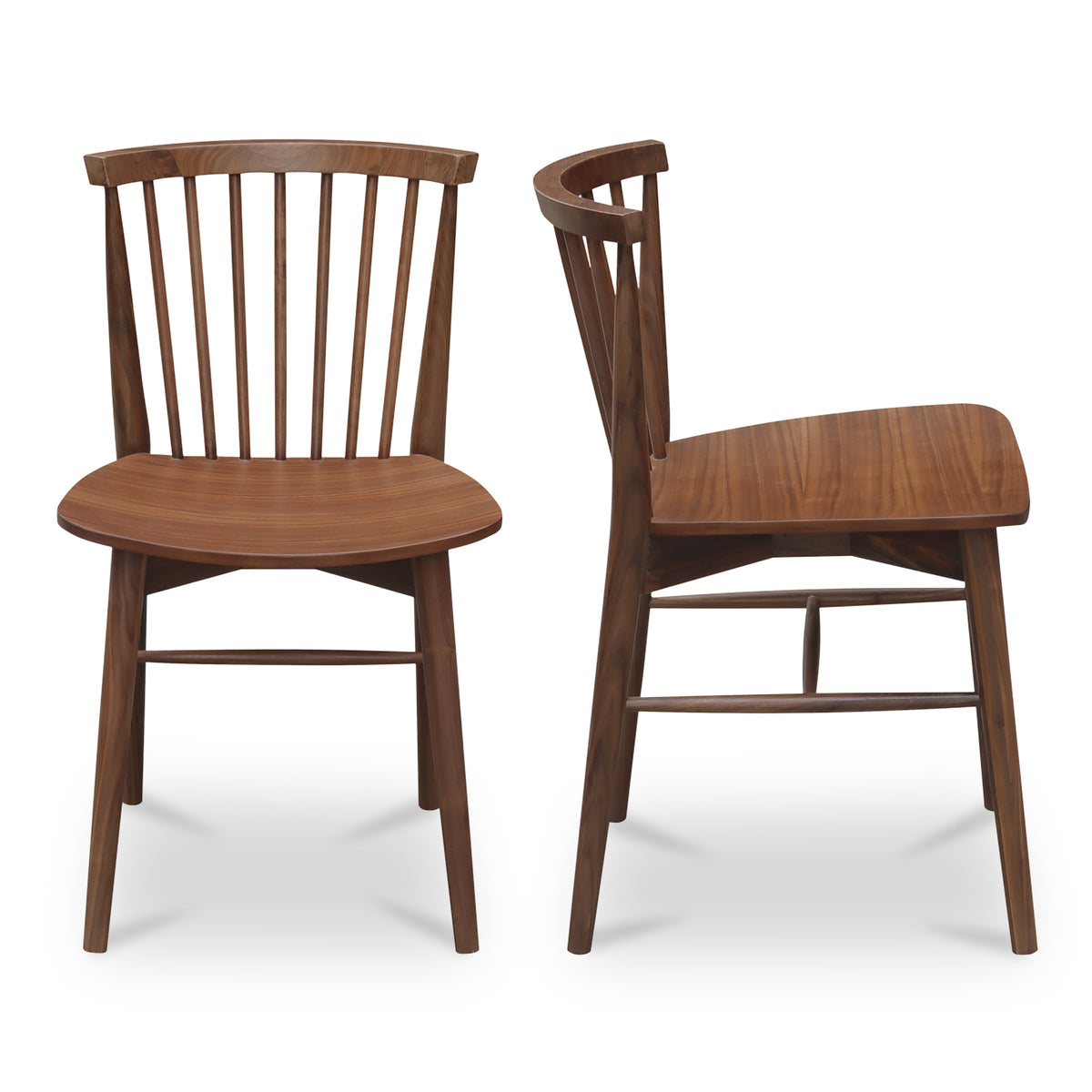 Marley Dining Chair Walnut-Set of Two – image 6