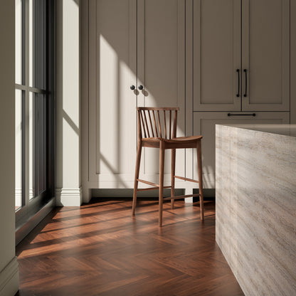 Marley Counter Stool Walnut lifestyle image