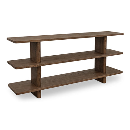 Casey Small Bookcase Dark Brown image 3