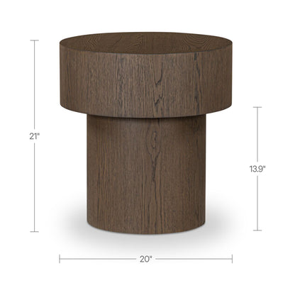 Corey Side Table Dark Brown product image 5