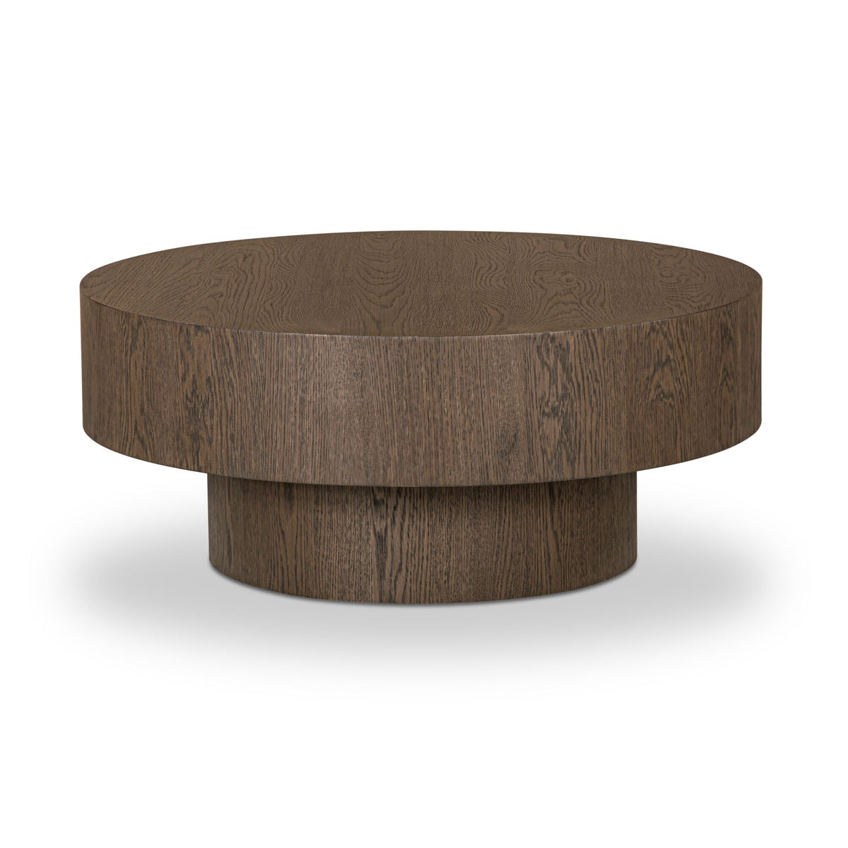Corey Coffee Table Dark Brown on white background