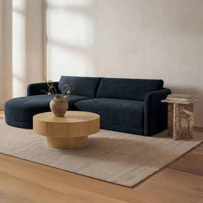 Corey Coffee Table Rustic Oak lifestyle