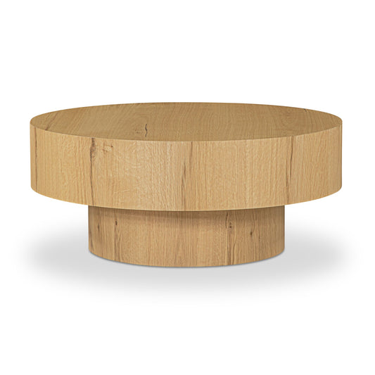 Corey Coffee Table Rustic Oak on white background