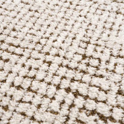 Keita Cream & Brown Area Rug