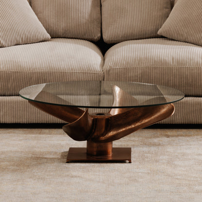 Archimedes Coffee Table Copper lifestyle image