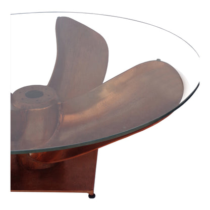 Archimedes Coffee Table Copper view 4