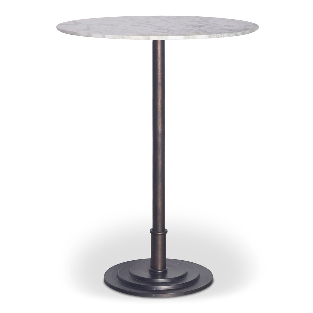 Tori Outdoor Bar Table White Marble product image
