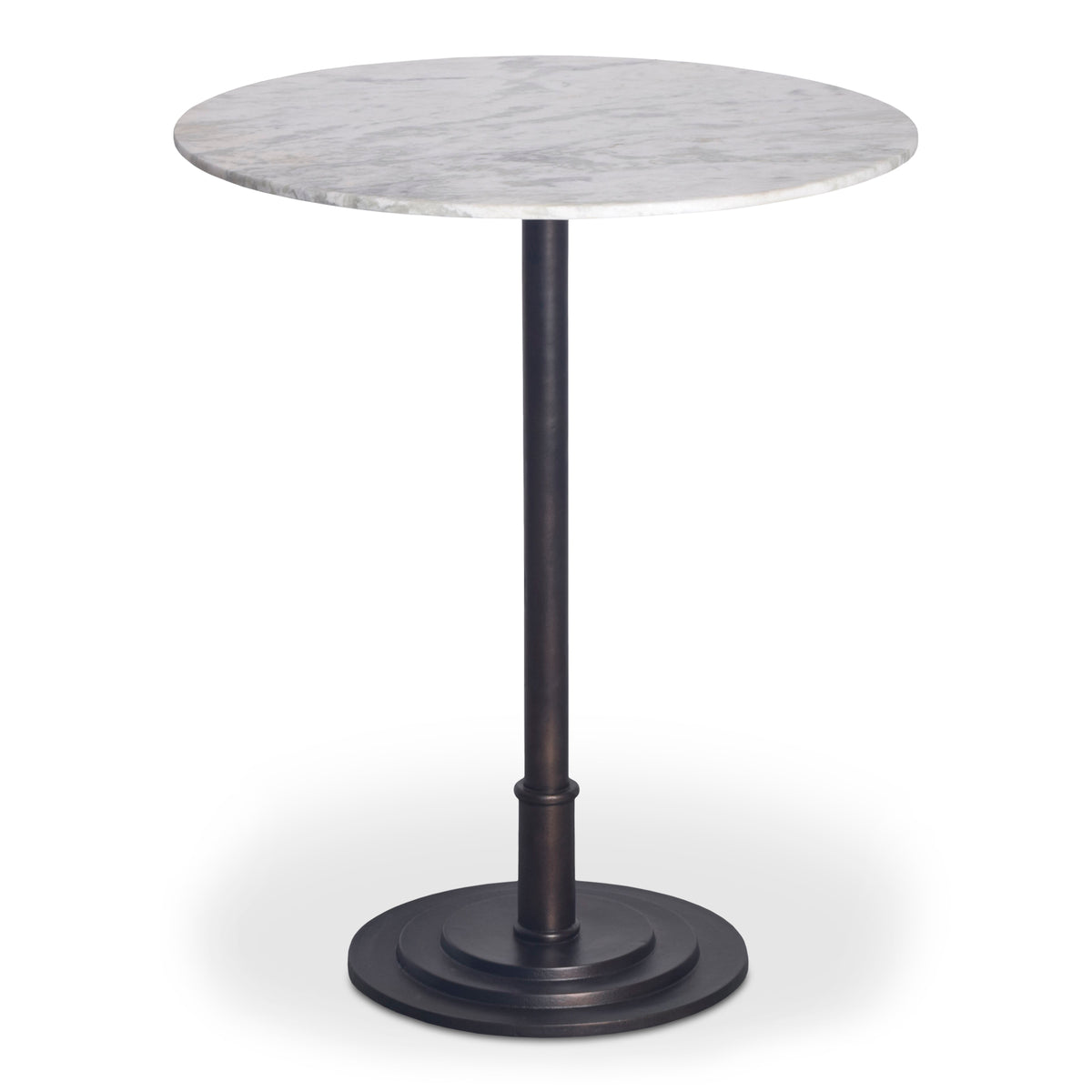 Tori Outdoor Counter Table White Marble view 3