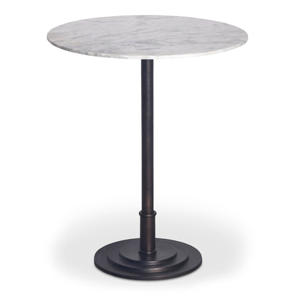 Tori Outdoor Counter Table White Marble view 3