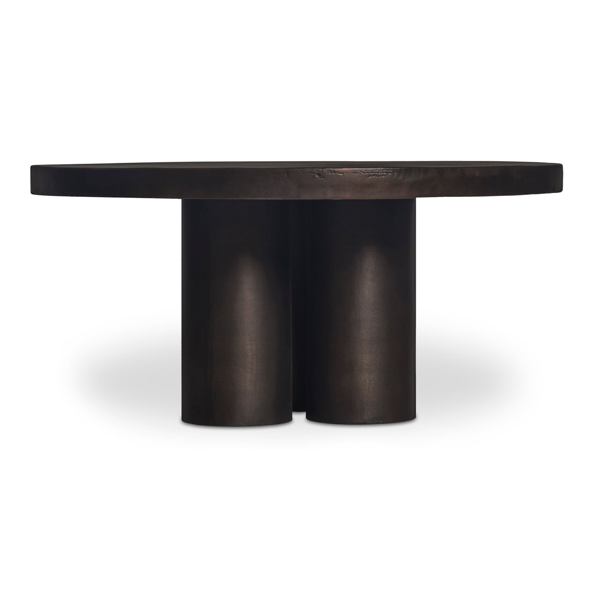 Logan Outdoor Coffee Table Black view 4