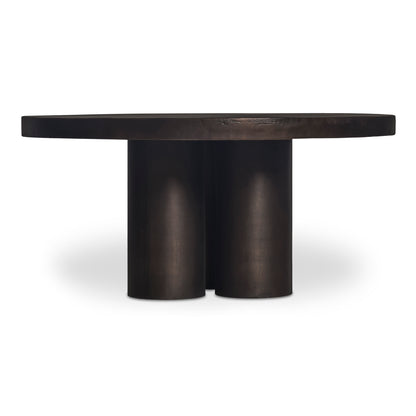 Logan Outdoor Coffee Table Black view 4