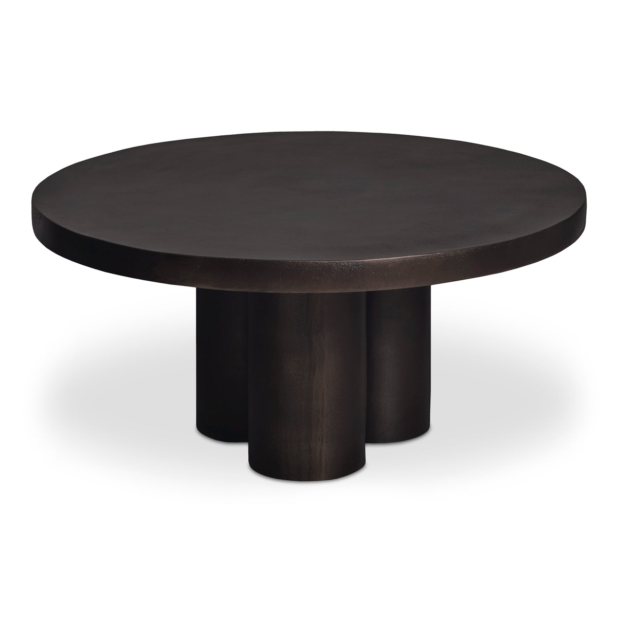 Logan Outdoor Coffee Table Black view 3